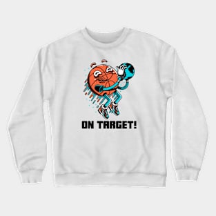 Basketball shoot Crewneck Sweatshirt